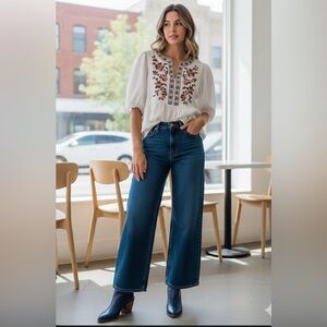 Nurture Embroidered Shirt Large